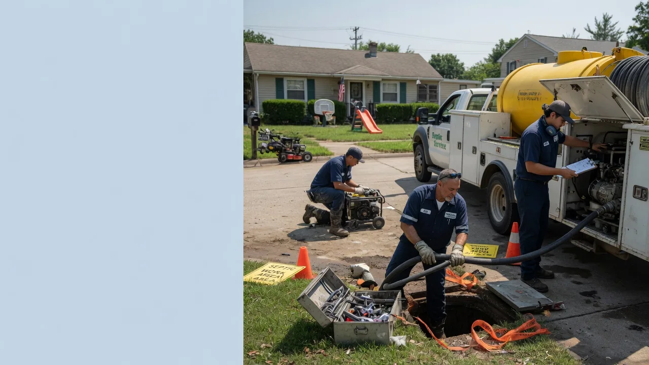 Septic Tank Pumping in Morrow, OH near me